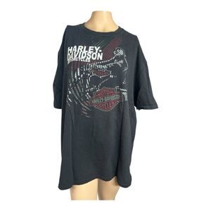 Harley-Davidson Indianapolis Southside Biker Tee Size 2XL Black